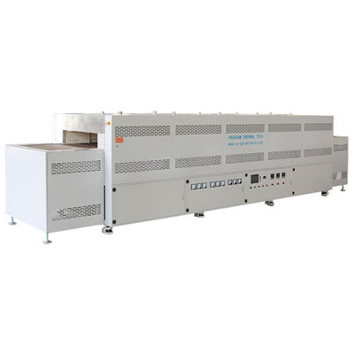 3-80KW Power Mesh Belt Furno Tratamento térmico com sistema de controle PLC