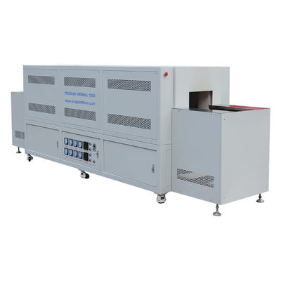Forno de correia de malha contínua SS304 personalizado para tratamento térmico industrial