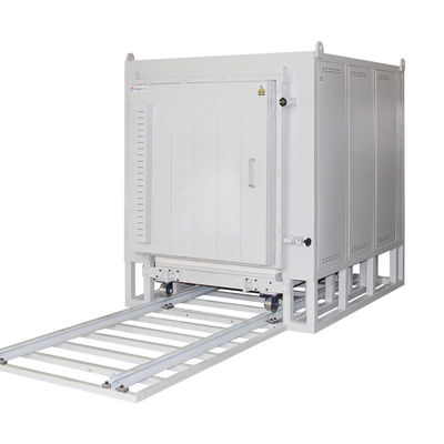 1200 litros Forno de tipo Bogie com carrinho manual até 1200 graus C