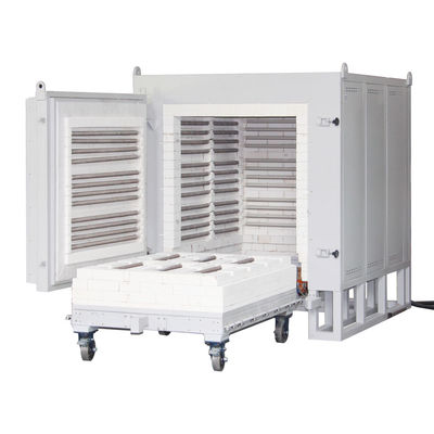 Forno de tratamento térmico de tipo &quot;Bogie&quot; CE com aquecimento de arame HRE 1250C