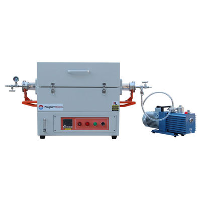 Forno de tubo de alta temperatura de 440 mm, taxa de aquecimento rápida máxima 1200 °C