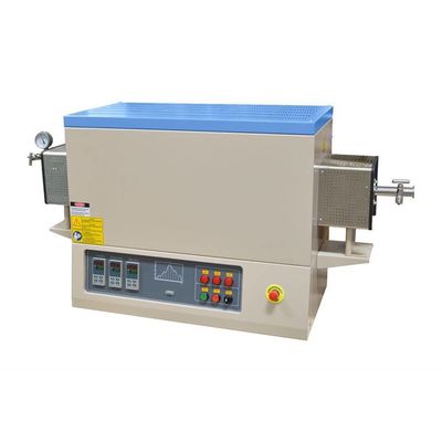 Forno de tubo de alta temperatura OD150mm com zonas de aquecimento duplo e peças de reposição gratuitas