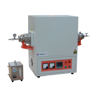Forno de tubo CVD com dispositivo de abastecimento de gás para tratamento térmico de pó cerâmico
