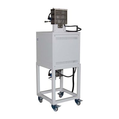 Forno de tubo de hidrogénio vertical a 1400°C com dispositivo de ignição e tubo de alumínio OD40