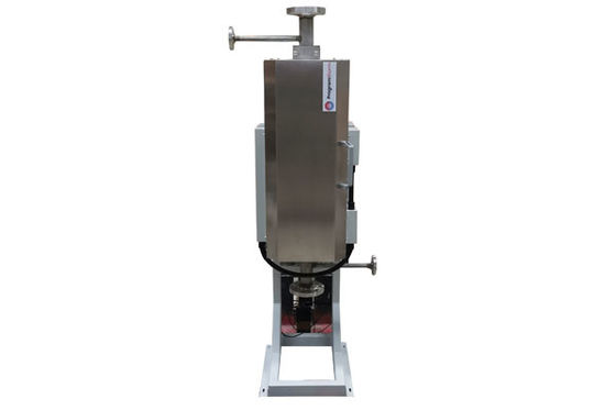 Forno de tubos de duas zonas verticais de 1200C com tubo metálico OD60mm