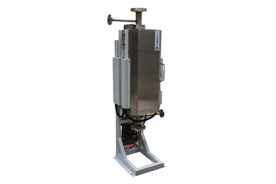 Forno de tubos de duas zonas verticais de 1200C com tubo metálico OD60mm