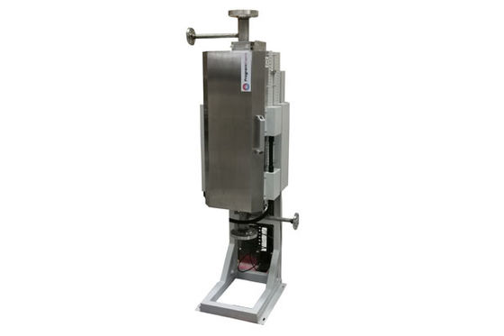 Forno de tubos de duas zonas verticais de 1200C com tubo metálico OD60mm