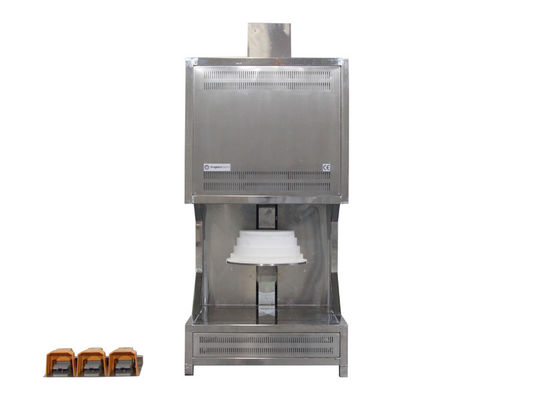 Experimento de solvente de forno de elevador para vidro